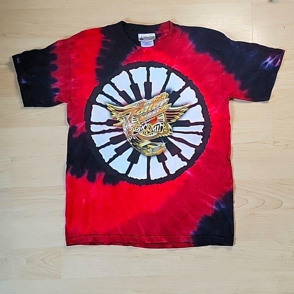 DISNEY PARKS Rockin' Roller Coaster  Youth M Tie Dye Tee - Picture 2 of 8